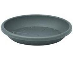 Geli Untersetzer, Cilindro 53 cm, anthrazit, 53 x 53 x 5.5 cm, 64205338