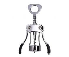 XinKu Upgrade Flügelkorkenzieher Weinöffner mit Weinverschluss, Kellnerkorkenzieher Korkenzieher und Bierdeckel Flaschenöffner Entferner, verwendet in Küche, Restaurant, Chateau und Bars