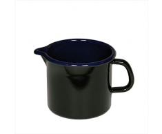 Riess 0054-025 Schnabeltopf Hotel-Profi, Milchtopf, Ø 16 cm, 2 l, schwarz-Kobaltblau