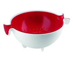 Guzzini Fratelli Kitchen Active Design, Set Abtropfsieb mit Behälter Spin&Drain, PP