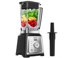 Standmixer Smoothie Maker, homgeek 2000W Smoothie Blender, Schleifer und Eis-Zerkleinerungsmaschine, 30.000 U/min, 2L Tritan-Behälter ohne BPA
