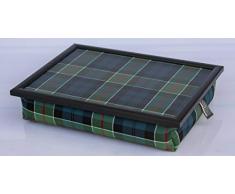 Andrews Living Knietablett mit Kissen Schottenkaro Colquhoun Allover