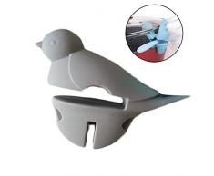 Aisoway Silikon-Topf-Clip Hahn Löffelhalter Hitzebeständigkeit Löffel Halter Für Home Kitchen Restaurant