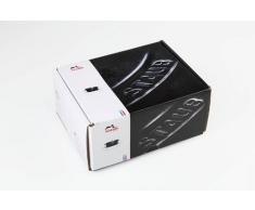 Staub 1102485 Cocotte/Bräter, rund mit Deckel 24 cm, 3,8 L, mit mattschwarzer Emaillierung im Inneren des Topfes, basilikum