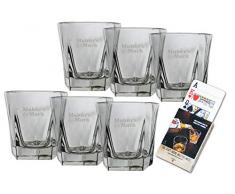 6 Makers Mark Whisky Gläser / Tumbler