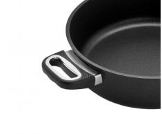 Original Gundel GUSS-KASSEROLLE, Ø 28 cm, Höhe 8 cm, BIOTAN-Oberfläche, backofenfeste Griffe