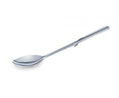 Chafing Dish Löffel aus Chromnickelstahl - mit Haken für Chafing Dish / Länge: 35 cm, Abmessung Schaufel: 10 x 7 cm (Chafing Dish Löffel)