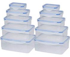 TronicXL 20 TLG Set Frischhaltedose Aufbewahrung Vorrats Dose Küche Dosen spülmaschinenfest Frischhaltedosen BPA FREI