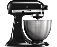 KitchenAid CLASSIC 4,3 L-Küchenmaschinen mit kippbarem Motorkopf, 4.3 L, schwarz