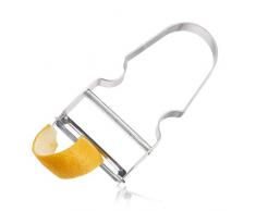 Viski 9566 Professional: Zitrusschäler, Edelstahl, Einheitsgröße, silberfarben