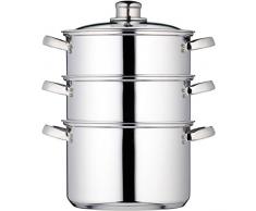 Kitchen Craft Dampfgarer-Set, 3-stöckig