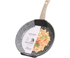Nfudishpu Classic Antihaft-Bratpfanne Omelettpfanne - 20 cm kleine Induktionspfanne mit ausgezeichneter Wärmeverteilung für schnelles und gleichmäßiges Kochen