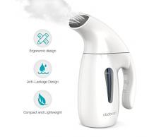 dodocool Dampfglätter Steamer Bügeleisen Reisebügeleisen Schnell Erwärmung mit 180 ML Wassertank Ideal für Haushalt Urlaub und Dienstreise