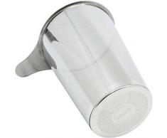 amapodo Teefilter für losen Tee plastikfrei Edelstahl Siebeinsatz groß & fein Dauerfilter mit Griff für Teekanne, Teesieb für Tasse