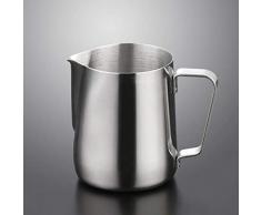 DSHHF 100ml-1000ml Edelstahl Milchschaumtopf Espresso Kaffeekanne Barista Craft Kaffee Latte Milchblume Tasse Kaffeekanne