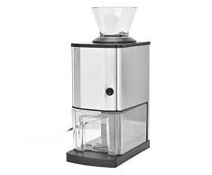 Goplus Eiscrusher Elektrisch, Ice Crusher Maschine 12kg/h, Eiszerkleinerer mit Motor, mit Eisbehälter und Edelstahlgehäuse