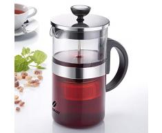 Westmark Teebereiter, 1 L, Glas/Edelstahl, Teatime, 24822260