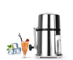 Edelstahl Eisbrecher, Eiscrusher Manuell Mit Löffel, Slush Maschine Für Zuhause Perfekt Für Cocktails 24.5 * 14.5cm