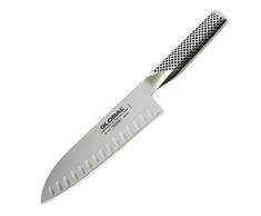 Global G-48 Santoku Fischmesser mit Kullenschliff, 18 cm