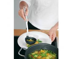 WMF Profi Plus Schöpflöffel 30 cm, Kelle, Kunststoff, Cromargan Edelstahl teilmattiert, spülmaschinengeeignet