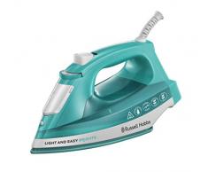 Russell Hobbs 24840-56 Dampfbügeleisen Light & Easy Aqua, 2400 Watt, Keramik-Bügelsohle, automatischer Dampf, aqua