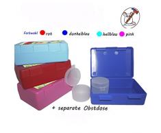 Kinder Brotdose mit Schmetterlings Motiv und Name/Lunchbox für Kinder mit Name/Schmetterlinge/Farbwahl Brotbox + Schriftwahl für Name