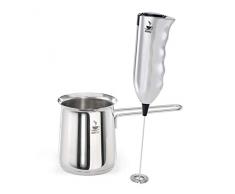 GEFU 00145 Set Milchaufschäumer MARCELLO + Aufschäumbecher CLAUDIO, 600 ml