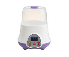 Flaschenwärmer Babykostwärmer elektrischer Flaschenwärmer mit konstanter Temperatur für Speisenwärmer, Milchwärmer, Flaschensterilisator, mit doppeltem Flaschendesign