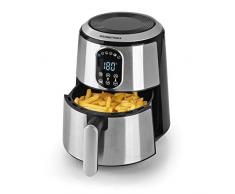 GOURMETmaxx Heißluftfritteuse XL 1500 Watt - Edelstahl | Fritteuse für fettarmes und schonendes Garen, Touch-Funktion, 80-200°C Temperaturregler, 60 Minuten Timer-Funktion [2,7 Liter Fassungsvermögen]