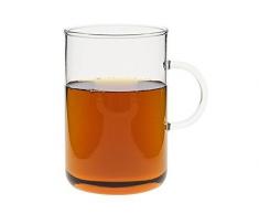 Trendglas Jena 211103 Glastasse / Tasse Office XL mit Henkel, 0,5 l
