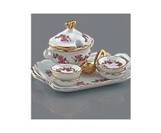 M.W. Reutter - Suppenservice Lisa auf Tablet, Suppentopf, Suppenschüssel