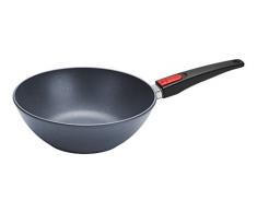 Woll 11026DPI Diamond Lite Guss-Wok Induktion, Durchmesser 26 cm, 9 cm hoch mit abnehmbarem Stiel