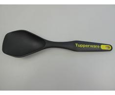 TUPPERWARE Griffbereit Servierlöffel schwarz-gelb D166 Servier TOP-Servierlöffel