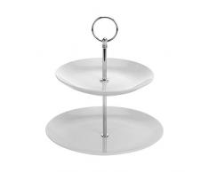 Della Cucina Etagère Porselein, 2-laags