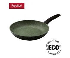 Prestige Eco 28 cm Bratpfanne, hochwertige Antihaft Pfanne, recycelte Aluminium Pfanne mit pflanzlichem Antihaft System, spülmaschinenfeste Induktionspfanne mit 5-jähriger Garantie