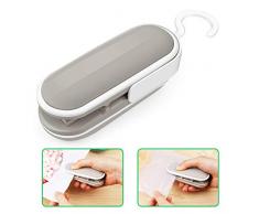 Yuanrui Mini-Beutelschweißer, Hand-Vakuumierer, Beutelschweißer, 2-in-1-Wärmeversiegelung und -schneider, tragbarer Beutelschweißer