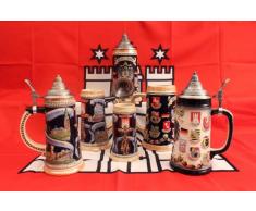 Bierkrug Deutschland 0,5 Liter Bierseidel / Bierhumpen Wappen