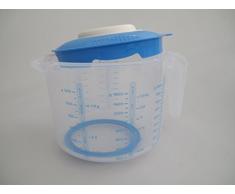 TUPPERWARE Backen Rühr-Mix Messbecher Candy 2,0L blau Backhelfer D216 Rührbecher P 17740