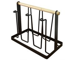 FutureShapers Metall Abtropfhalter Abtropfgestell Trockenständer Abtropfständer für Flaschen, Becher und Zubehör