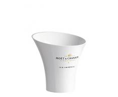Moët & Chandon Ice Imperial Champagnerkühler Champagne Kühler (weiß) für 0.75l und 1.5l Magnum Champagner Flaschen