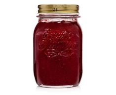 Bormioli Einmachgläser Quattro Stagioni 12 teilig | Füllmenge 500 ml | Durchmesser 8,5 cm | Gesamthöhe 14 cm | Perfekt für ANTIPASTI & CO