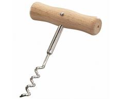 Westmark Korkenzieher, Wendel mit Seele, Holz/Stahl, Woody, Braun/Silber, 10122270
