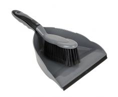 Kehrbesen mit Kehrschaufel Handfeger Handbesen Flache Aufbewahrung Borsten Handkehrbesen Schaufel Camping Besen Zimmerbesen Stielbesen Hofbesen Kunststoff Feger Kehrer Kehrset Kehrblech Handschaufel