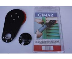 GIMAR SCHLEIFER DICKE 13 MM FÜR ROLLLADEN ANPASSBAR AN SCHLEIFMASCHINEN / RÜHRBESEN BOSCH MAKITA VALEX A.E. G
