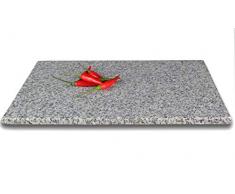 DiConcetto Schneidebrett aus Granit | Steinplatte | Granitplatte (30 x 20 x 1, Granit Kristal)