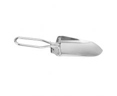 CUTICATE Mini Schaufel Mehlschaufel Eisschaufel Eiskelle Sandschaufel Gartenschaufel mit Klappbar Griff