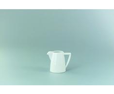 Schönwald Milchgießer, Premiere, Mehrweg, spülmaschinengeeignet, Porzellan, konisch, 150 ml, weiß (3 Stück), Sie erhalten 1 Packung á 3 Stück