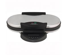 Tefal Doppel-Herzwaffeleisen WM311D [Waffelmaker für 2 Herzwaffeln gleichzeitig; stufenloser Temperaturregler für Bräunung nach Wunsch; antihaftbeschichtete Platten; Teigauffang-Vorrichtung; 1200W]
