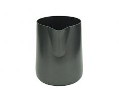 scarlet espresso | Milchkännchen »LArt Modern Anthrazit« für Latte Art oder Cappuccino; aus 18/10 Edelstahl mit Antihaft-Beschichtung (innen & außen); hochwertiger Barista Pitcher (350 ml)