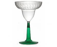 Fineline Settings Flairware Grün 340 ml 2-teiliges Margarita-Glas 96 Stück